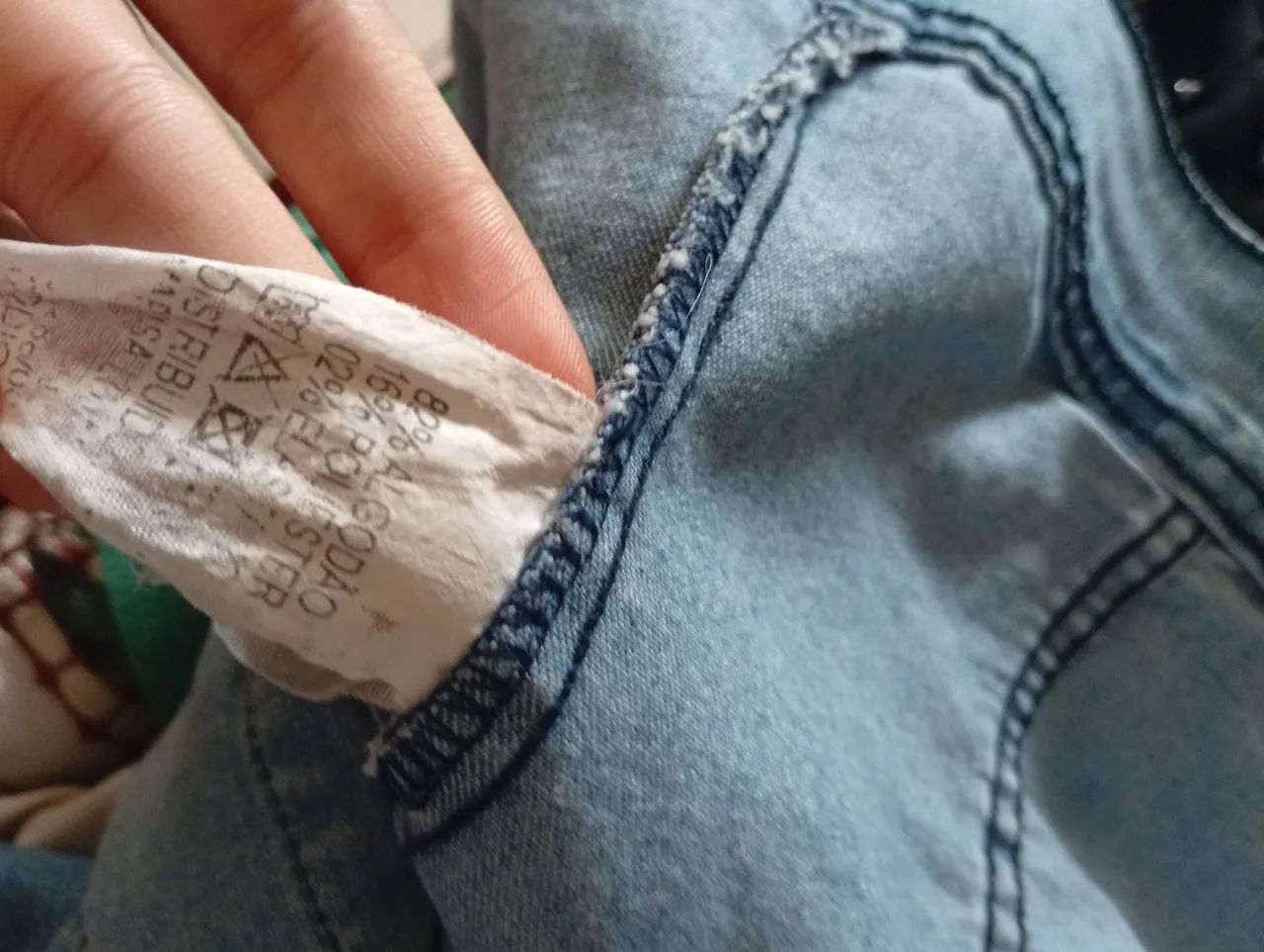Jaqueta jeans lindíssima  - Foto 4