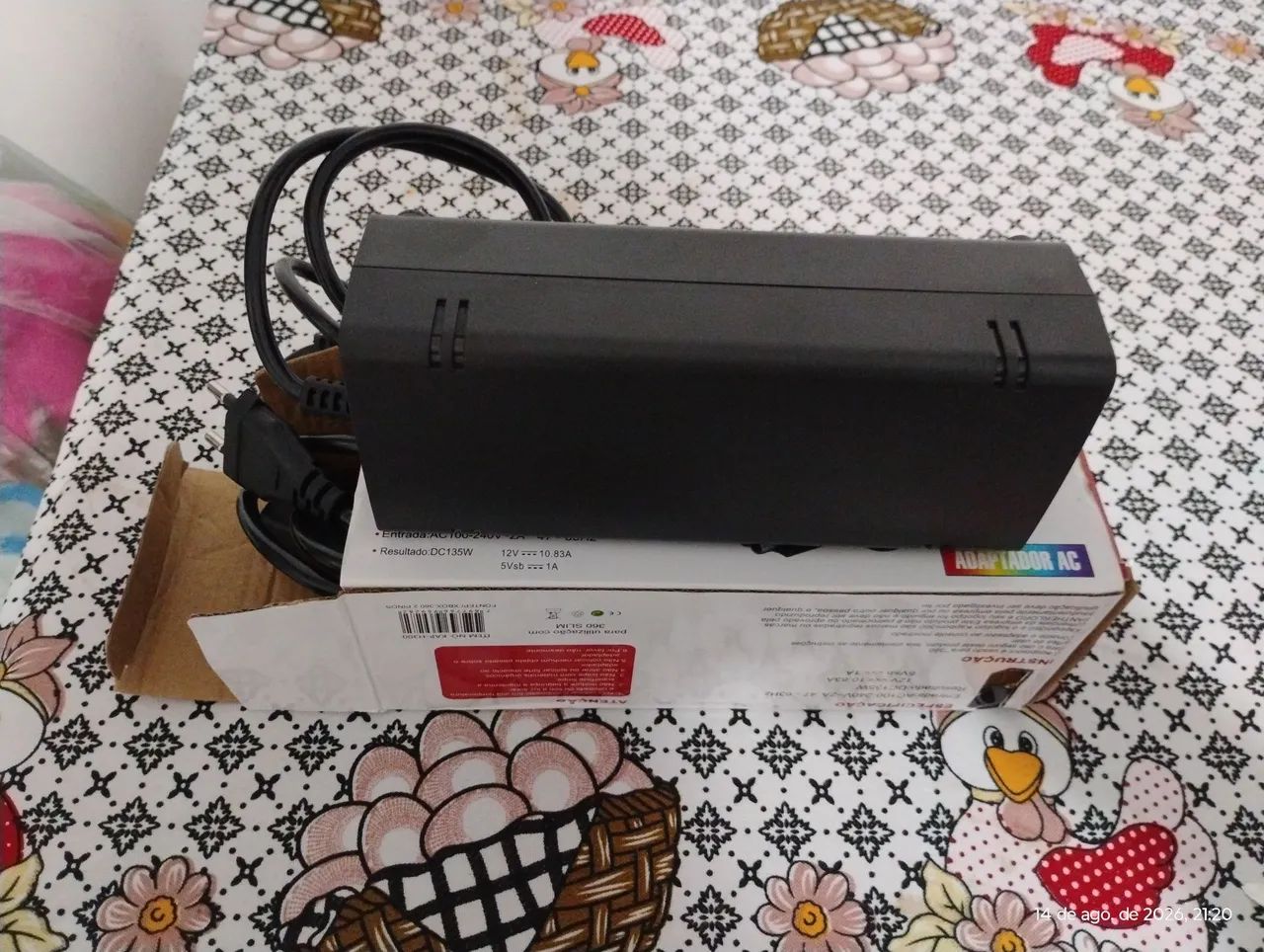 Xbox 360 slim fonte Nova - Foto 2
