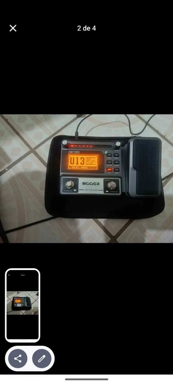 Pedaleira Mooer gê 100 - Foto 3