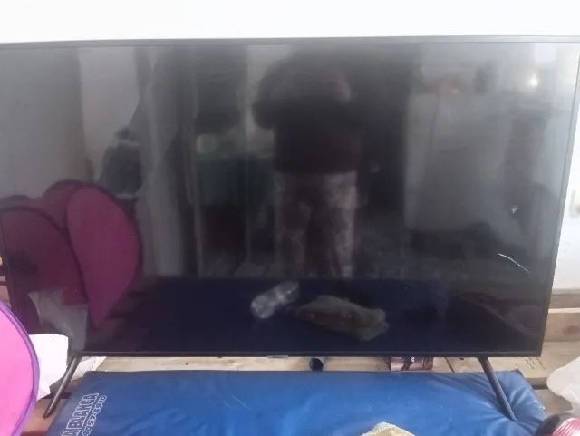 Samsung Smart TV 4K de 50 polegadas da linha NU7100.