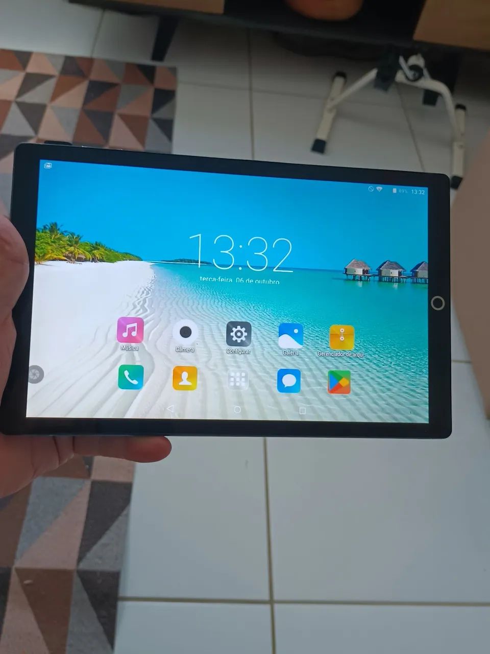 Tablet 10" semi novo - Foto 5