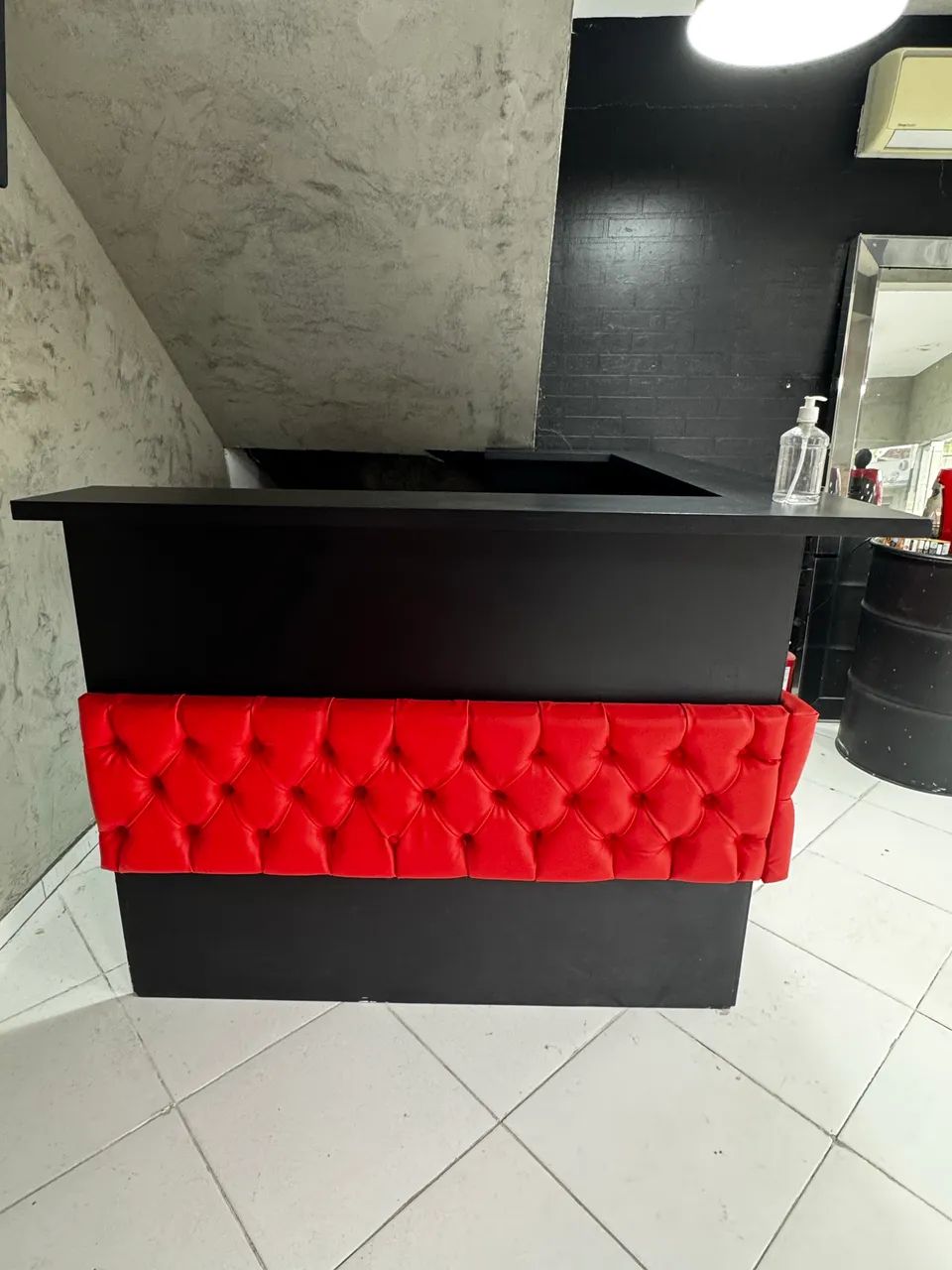 Balcão de recepção 