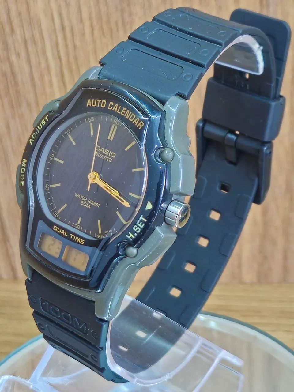 Relógio Casio AW-24  Ana-Digi ( Dual time ) - Foto 4