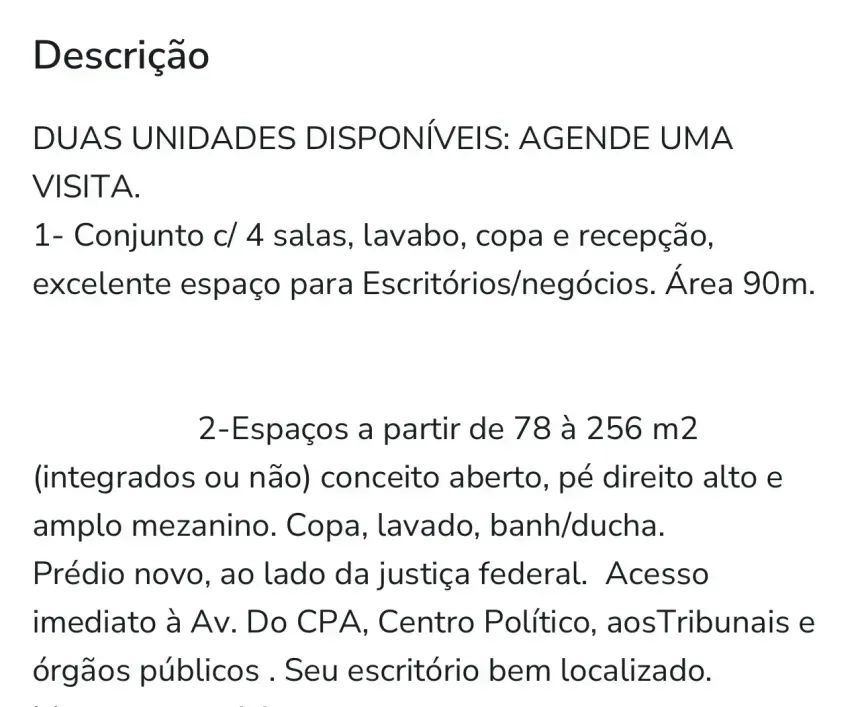 SALA  / ESCRITÓRIO / PONTO COMERCIAL, REGIÃO C. AMÉRICA, CENTRO POLÍTICO - Foto 3