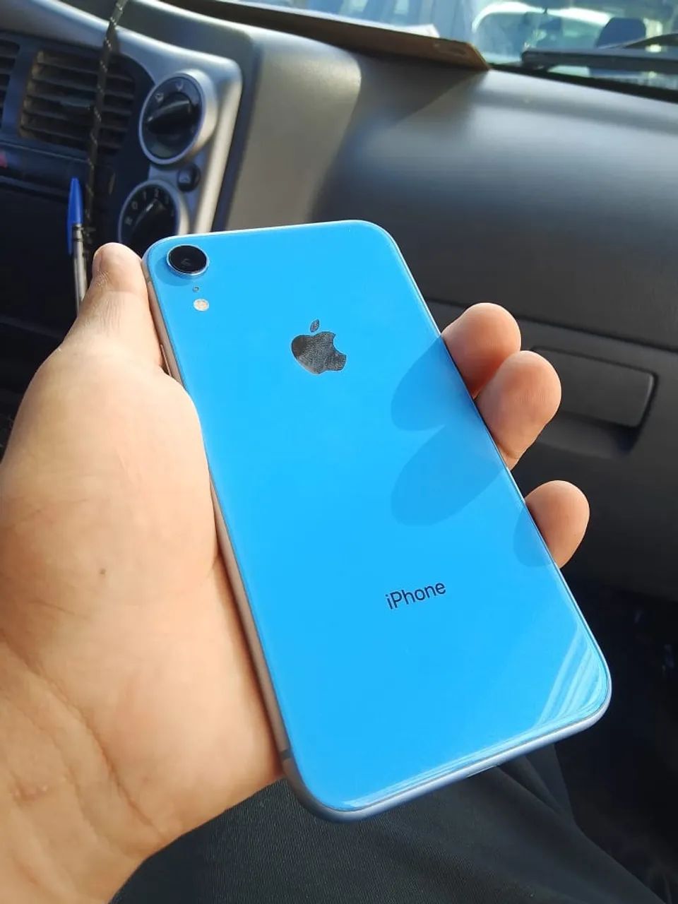 Troco IPhone XR azul em Xiaomi do mesmo nível  - Foto 2