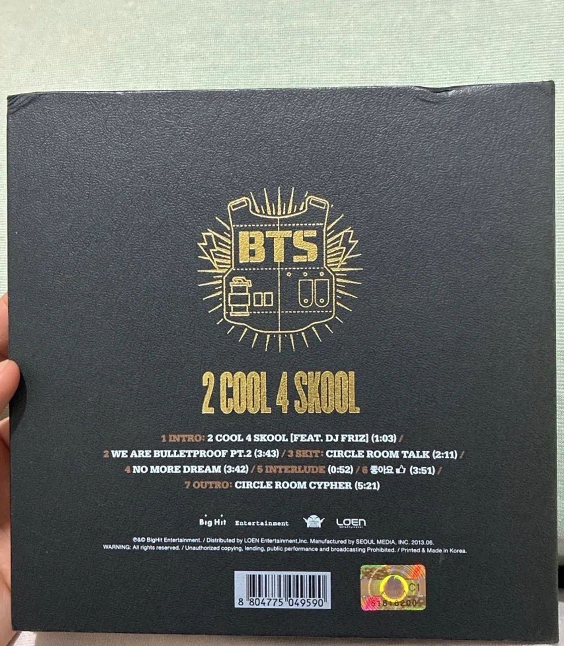 BTS Álbum 2 Cool 4 Skool  - Foto 2