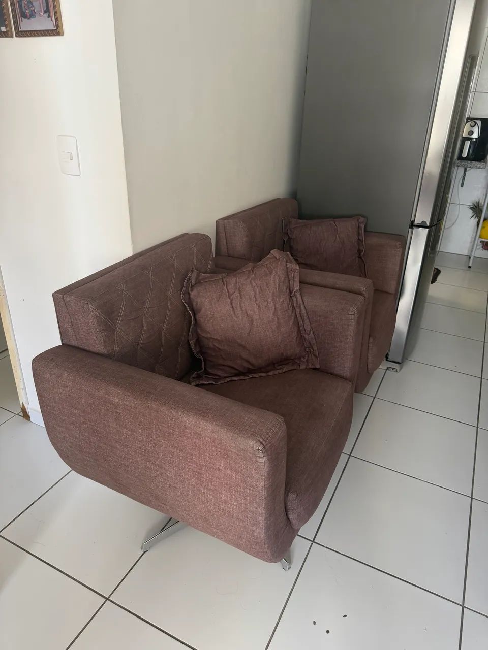 Poltrona de linho  - Foto 4