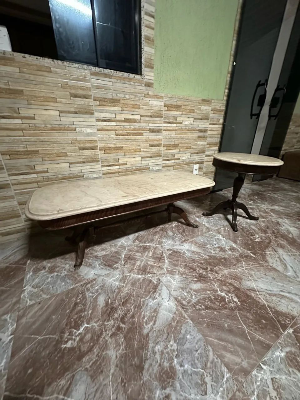 Mesa de centro + mesa auxiliar  - Foto 3