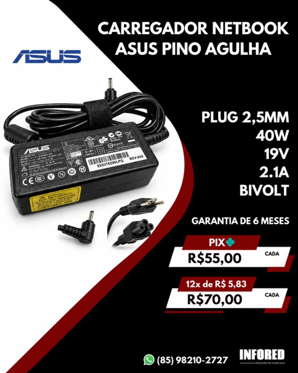 Carregadores ASUS em Destaque - Foto 2