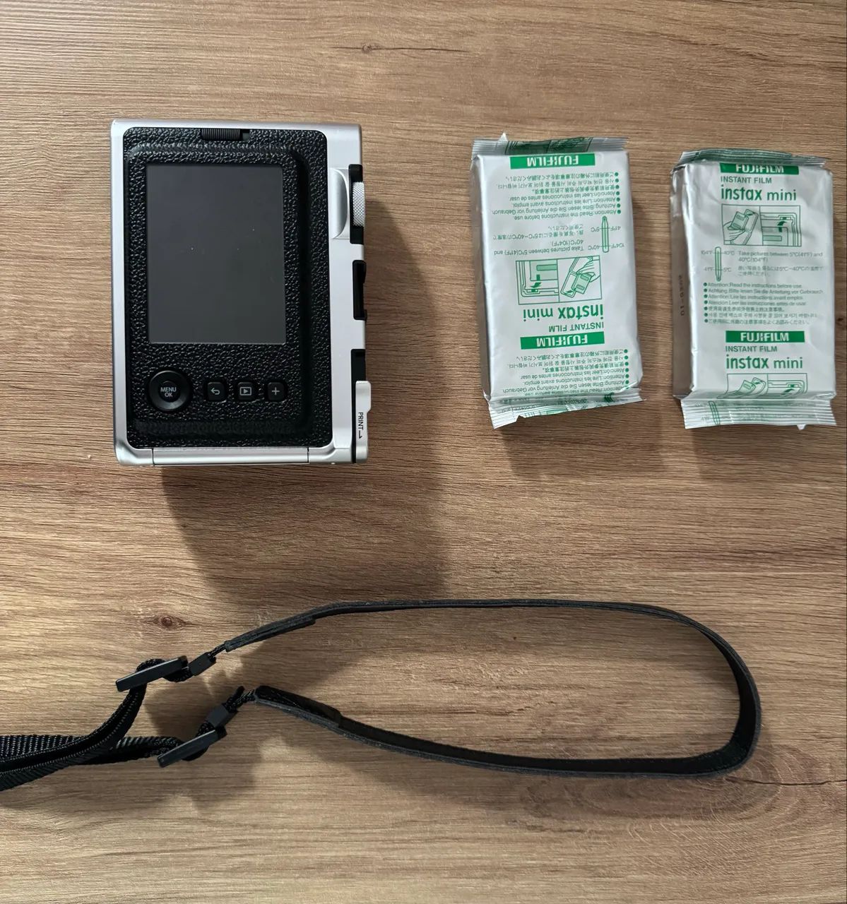 câmera e impressora para smartphone fujifilm instax mini evo - Foto 3