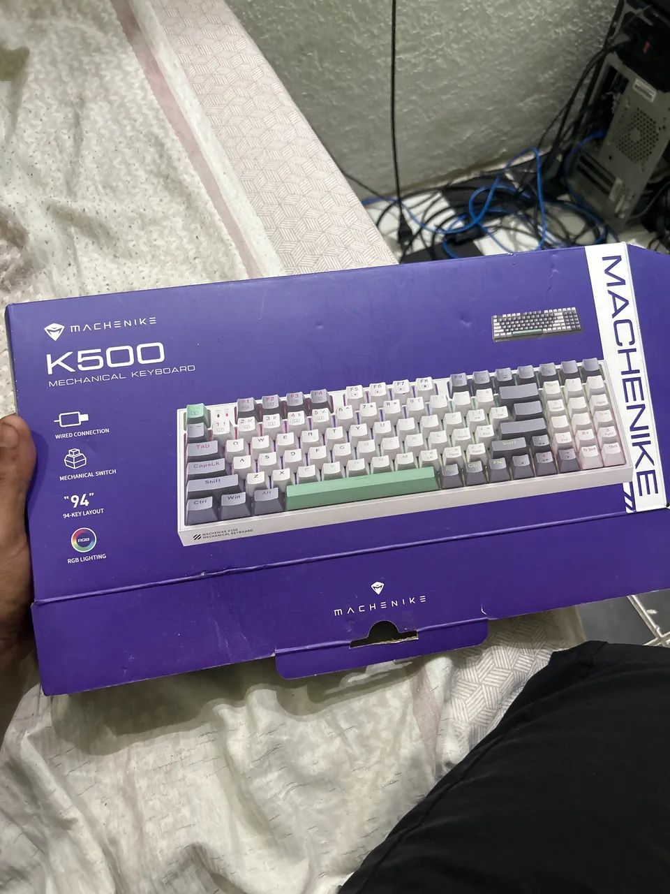 Teclado machenike k500 