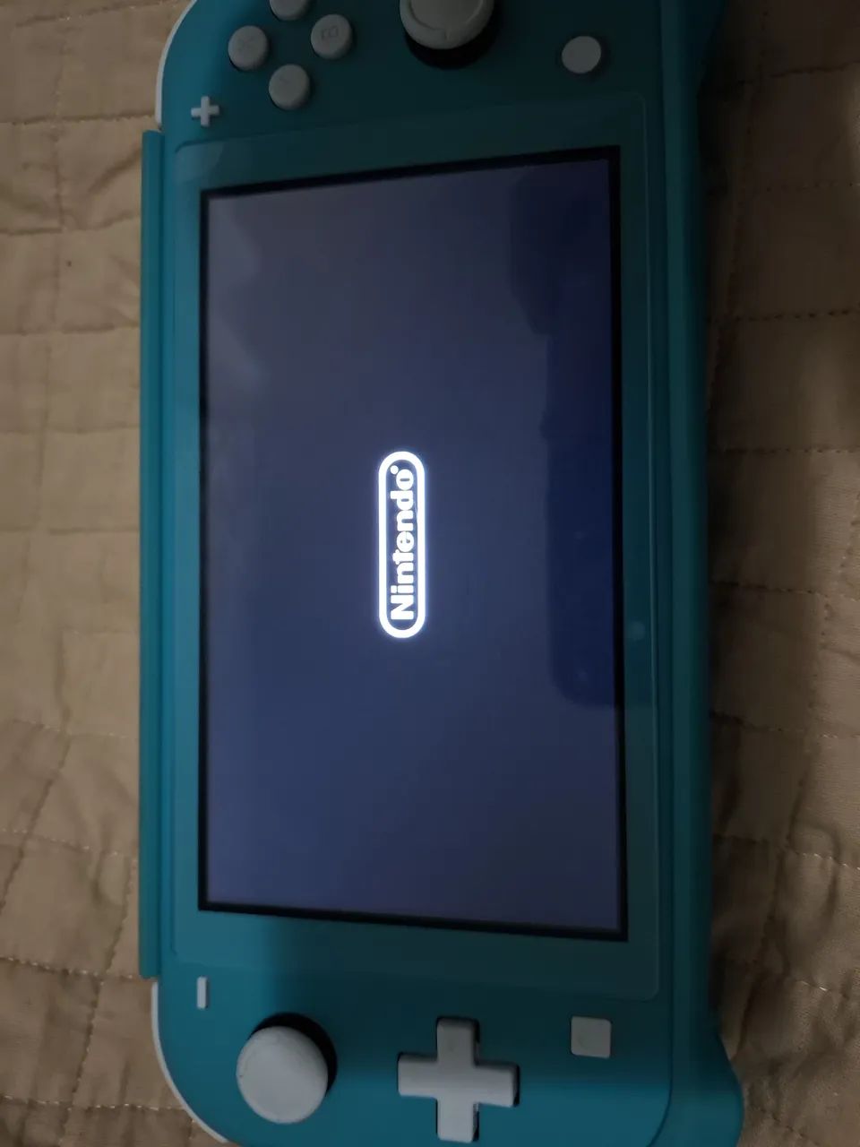 nintendo switch lite na cor turquesa - Foto 3