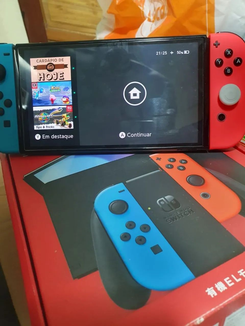 Nintendo switch OLED desbloqueado 