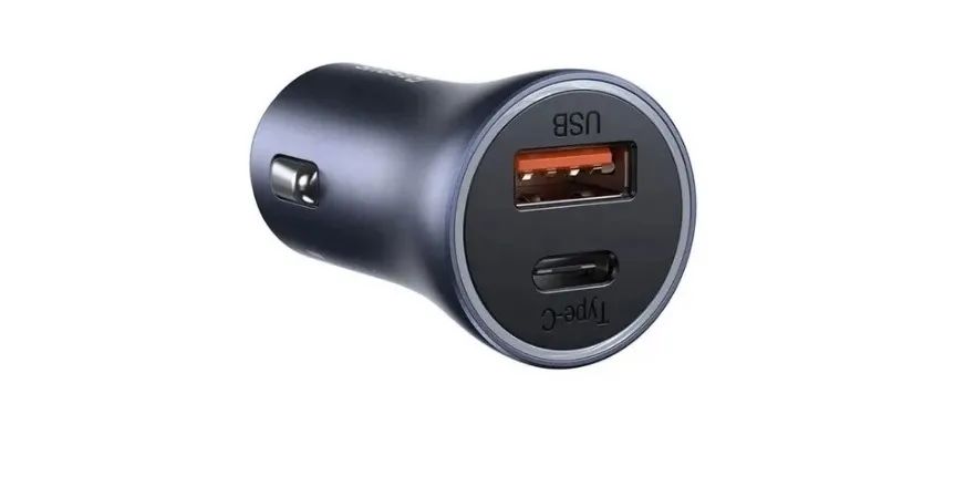 Tomada Conector USB com Entrada Iphone Tipo C 12v Universal - Foto 2