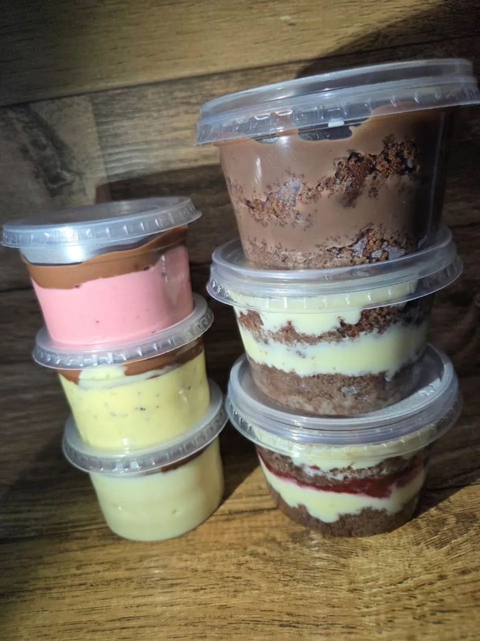 Bolo e mousse no pote - Foto 4