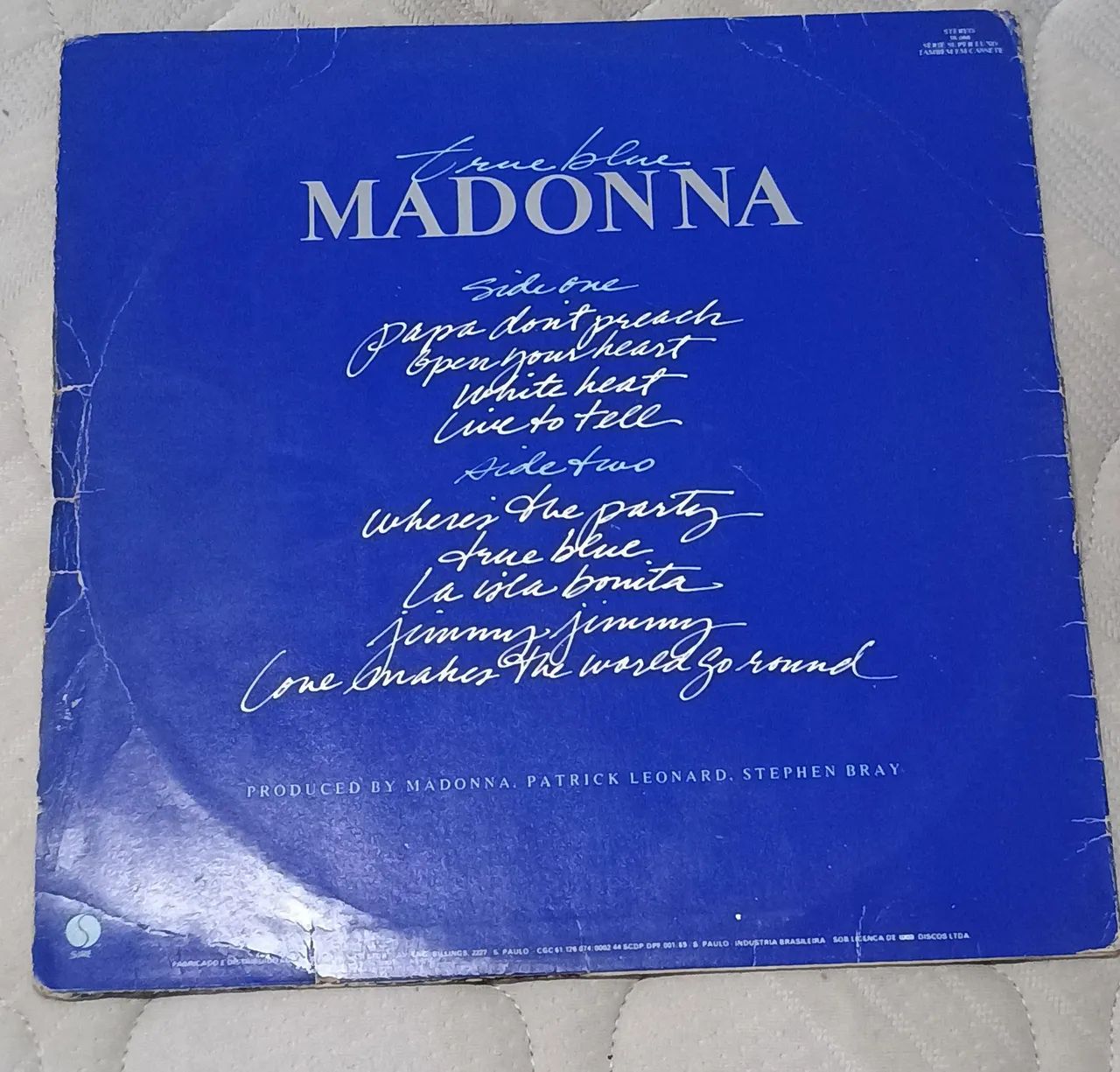 LP Madonna - True Blue Original (1986) - Foto 2