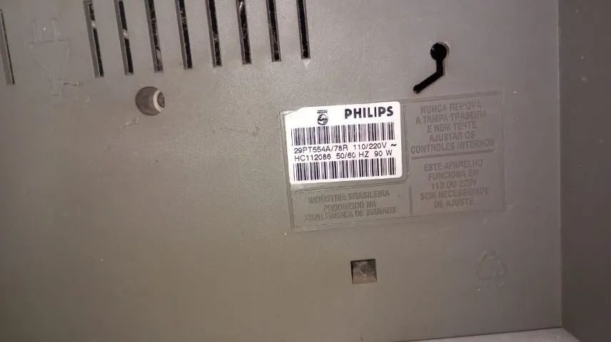 TV de tubo 29 polegadas PHILIPS 29PT554A/78R com controle - Foto 5