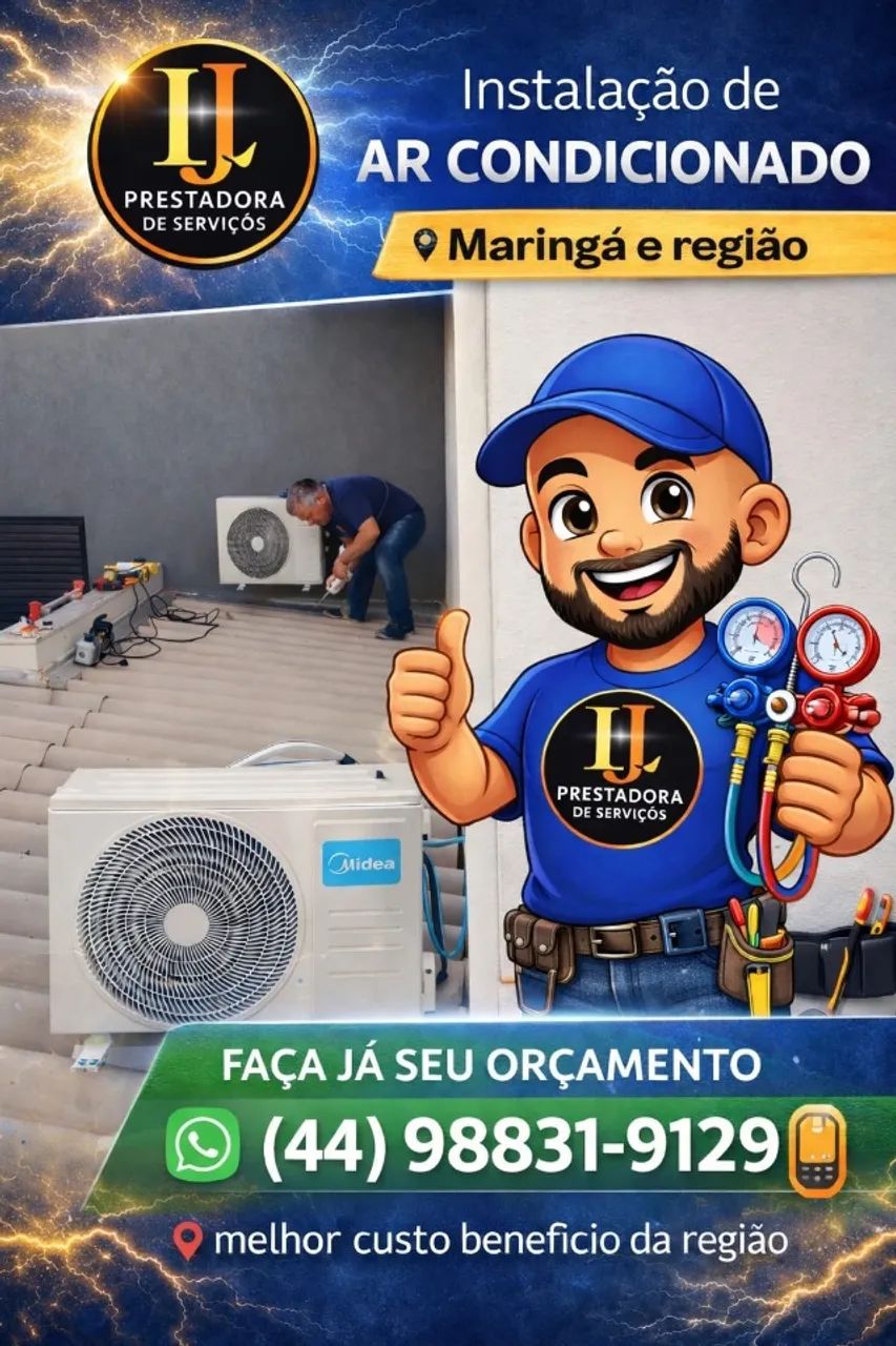 instalação de ar condicionado e higienização