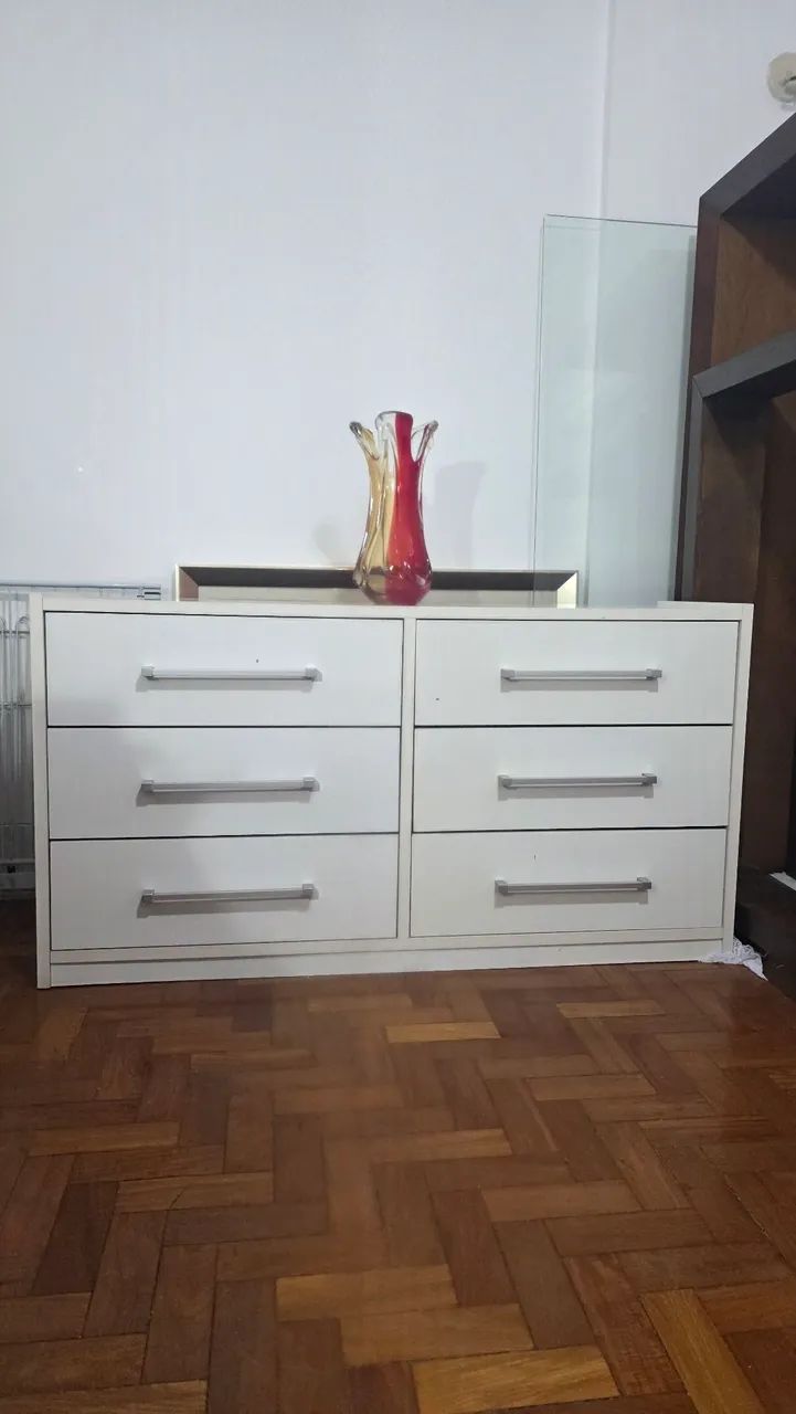 Cômoda mdf branca