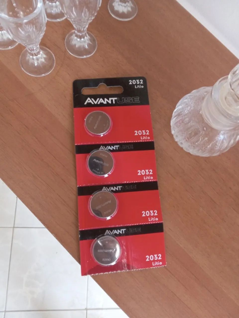 Pilhas de lítio 2032 AVANTUSE