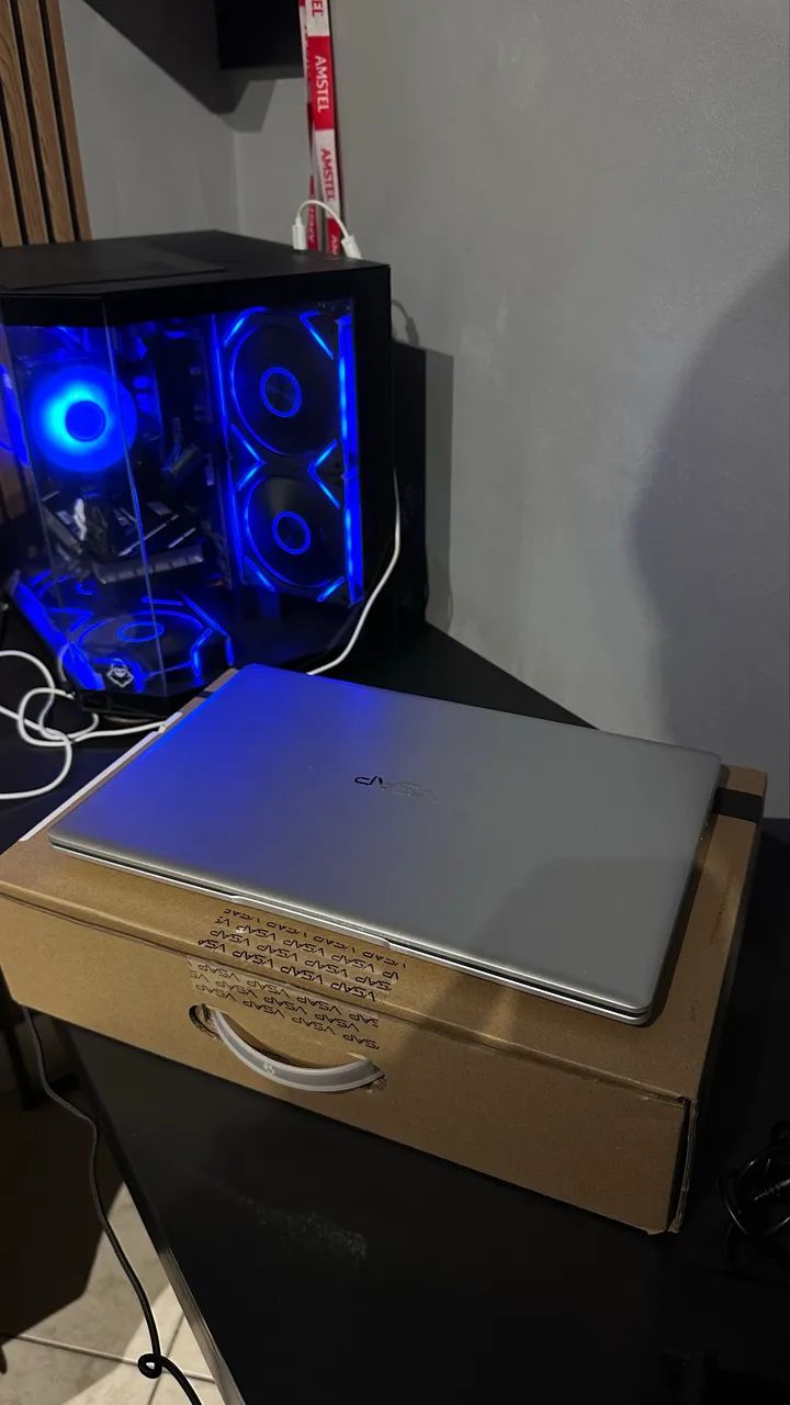 Notebook Intel Celeron 8gb Ram 256 Gb Ssd Laptop 14in Prateado - Foto 3