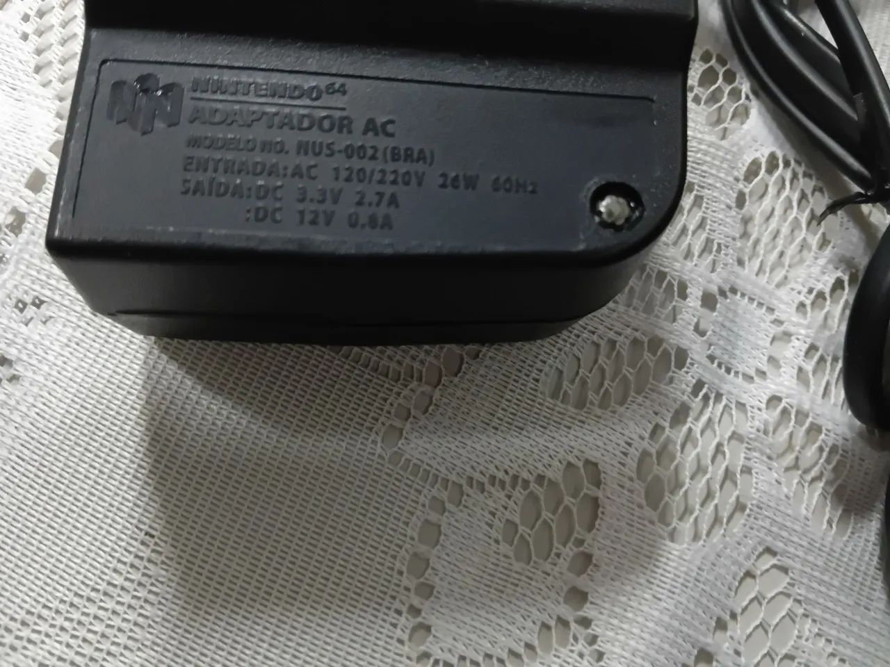 Vendo fonte de Nintendo 64 bem conservada  - Foto 5