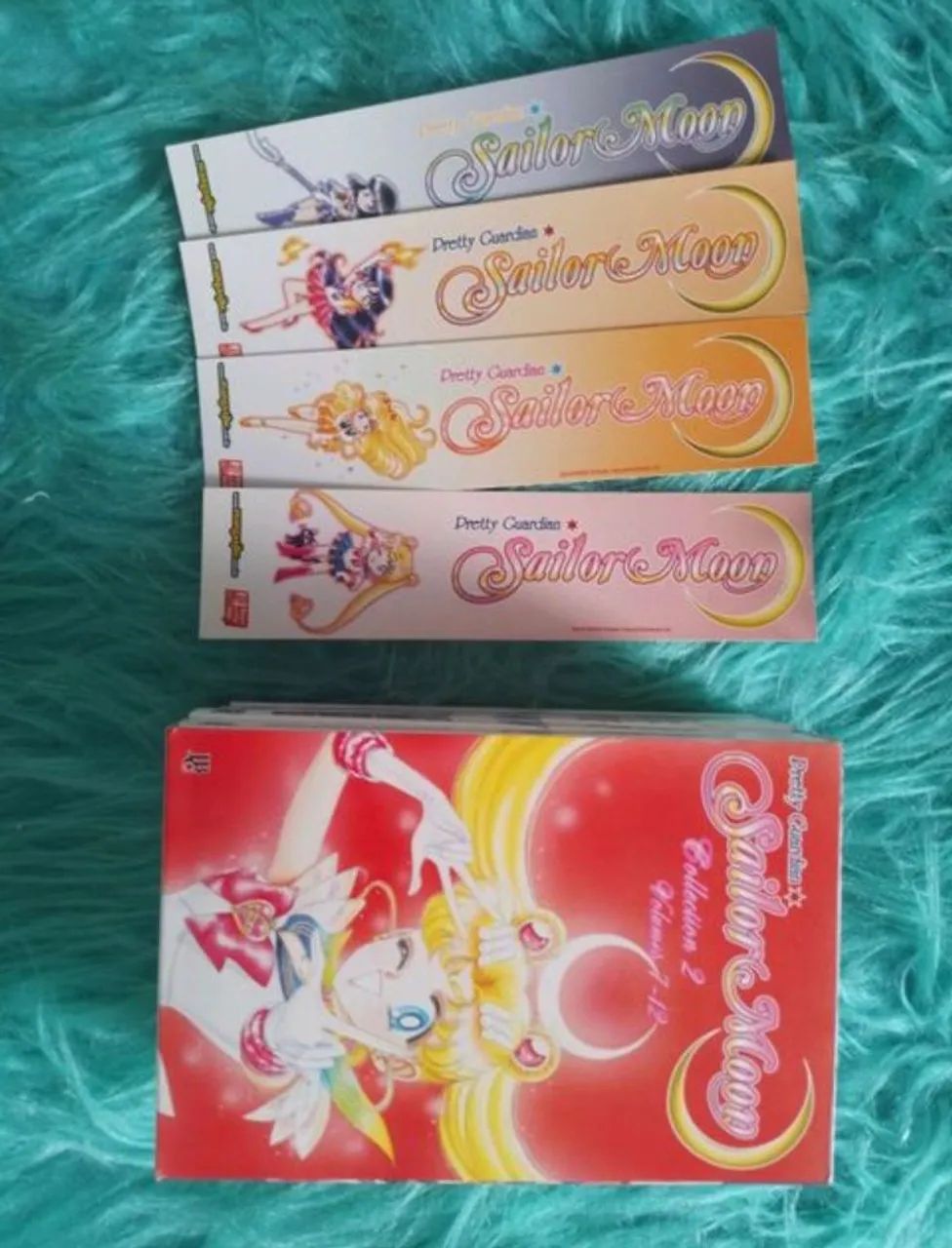 Box sailor moon mangás 7 a 12