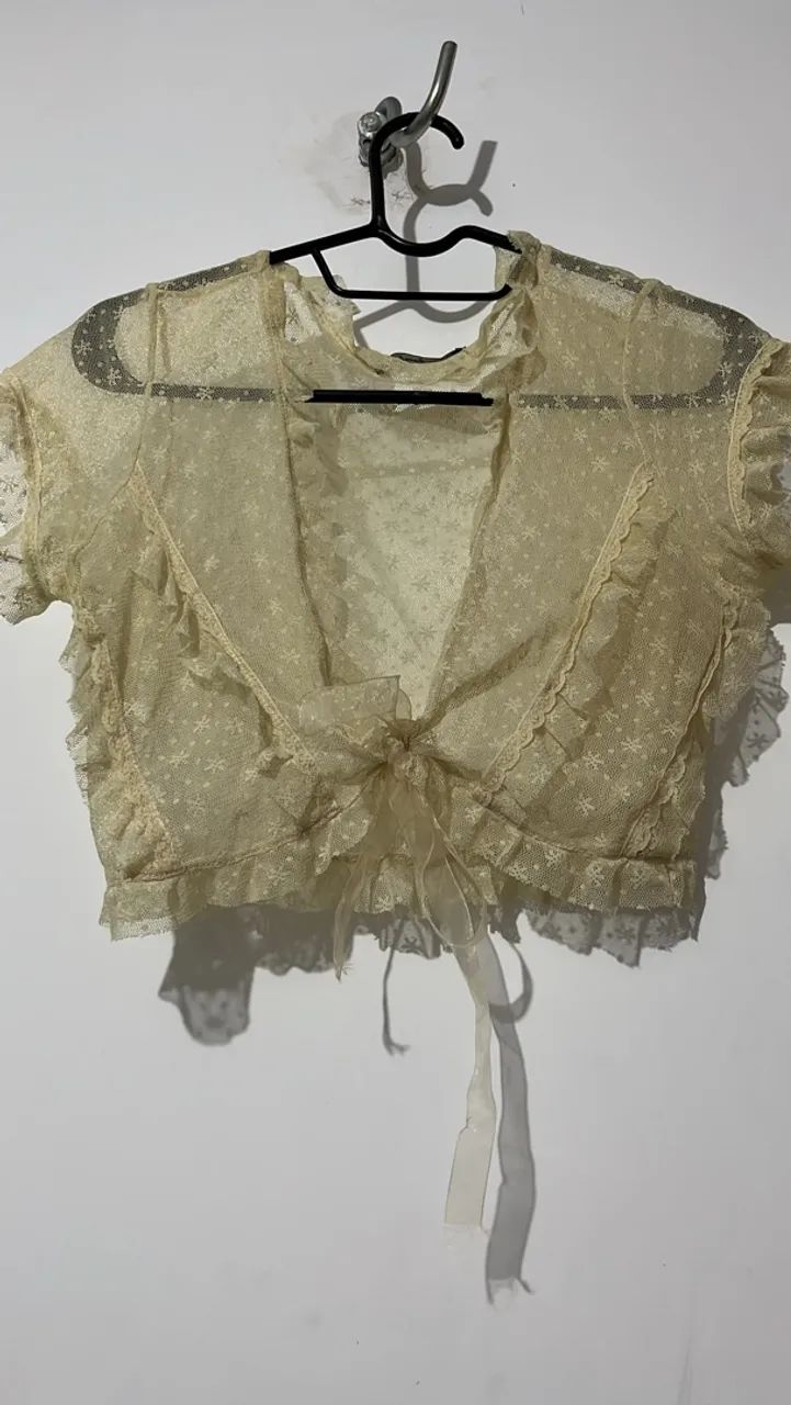 Bolero de renda