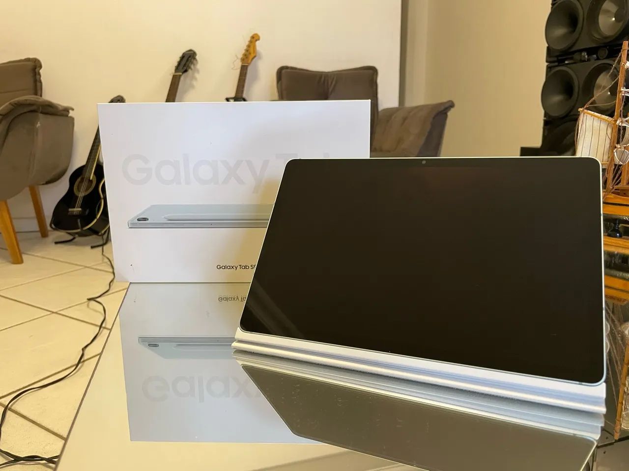 Samsung Tab S9 FE 128gb com caixa e NF