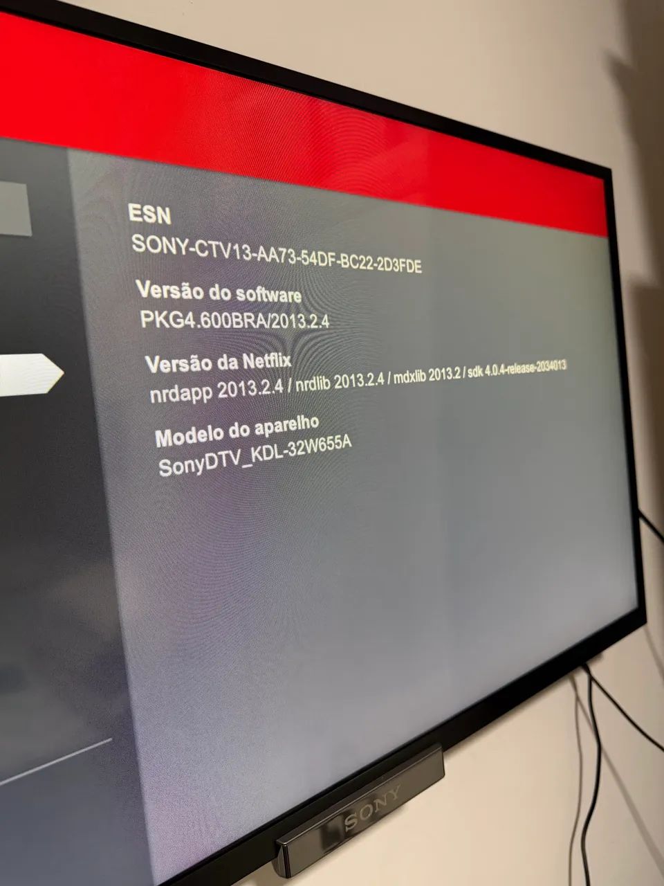Tv Sony 32  polegadas - Bravia KDL 32W655A - Foto 5