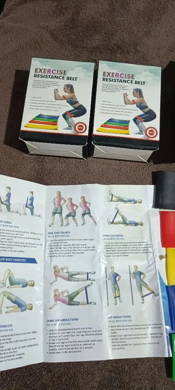 Kit 5 faixas bandagem elástica  - Foto 2