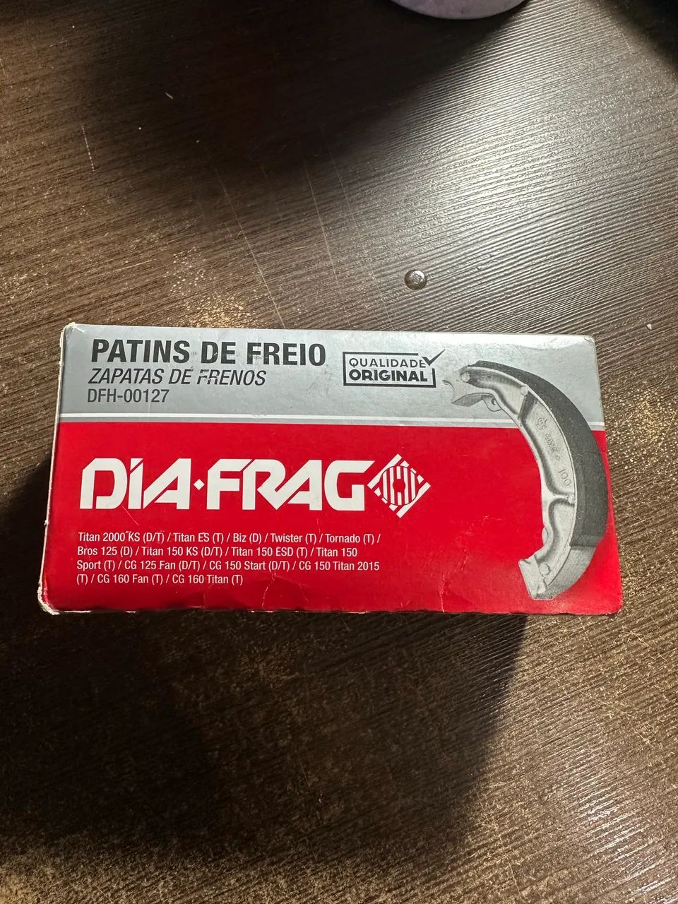 Patins de freios Fan 160
