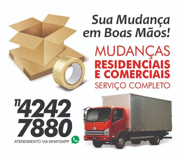 Mudança Residencial Serviço Completo Capital e Interior