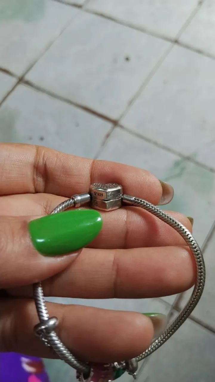 Pulseira de prata vivara 925 - Foto 2