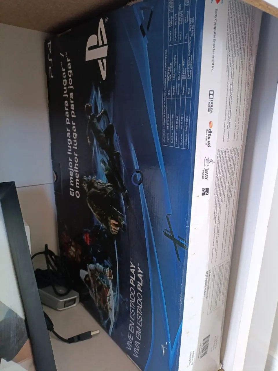 Ps4 + 5 controles e jogos - Foto 4