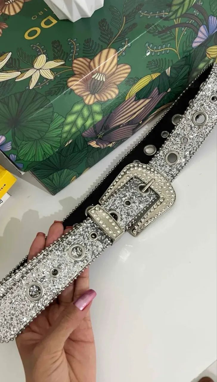 Cinto com strass  - Foto 2