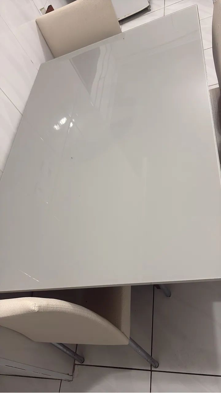 Mesa de jantar com 4 cadeiras a venda - Foto 2