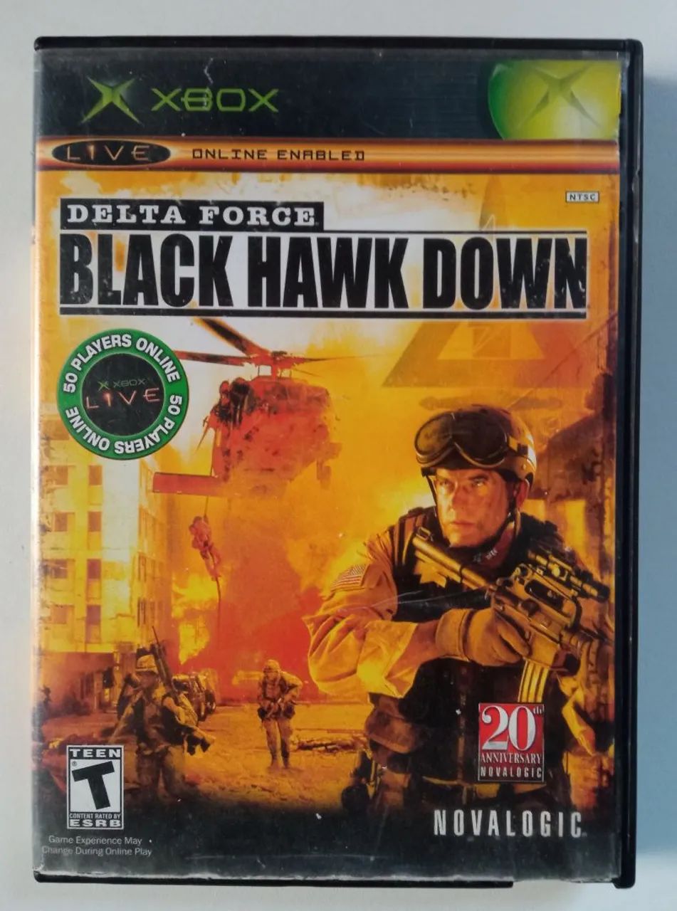 Delta Force Black Hawk Down Xbox live original americano 
