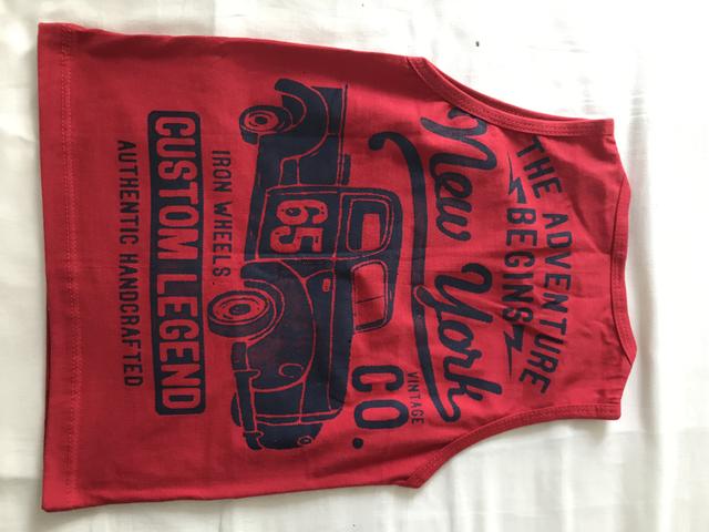Conjunto vermelho infantil - Foto 3