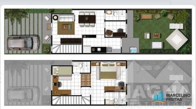Casa com 2 dormitórios à venda, 70 m² por R$ 199.900,00 - Messejana - Fortaleza/CE - Foto 3