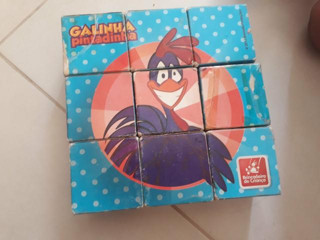Quebra Cabeça Blocos da Galinha Pintadinha - Foto 5