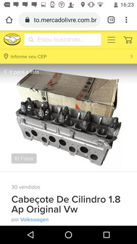 Cabeçote gol,1.8