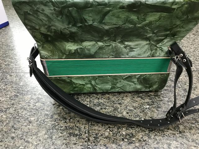 Acordeon / sanfona todeschini 120 baixos dente de coelho - Foto 3
