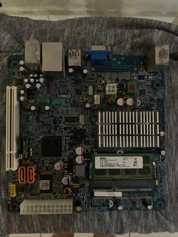Placa Mãe Com Processador Intel Atom - Foto 2
