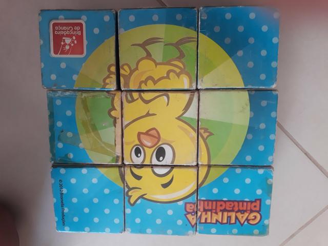 Quebra Cabeça Blocos da Galinha Pintadinha - Foto 3