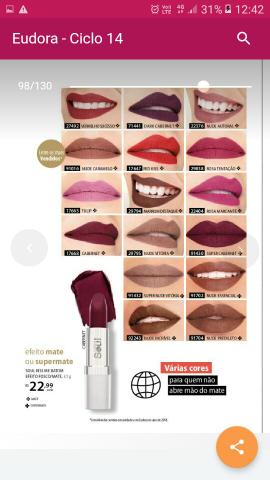 Produtos eudora cosmeticos