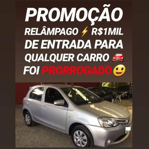 Showroom DE FACILIDADES! R$1MIL DE ENTRADA(ETIOS 1.3 X AUTOMÁTICO 2017)