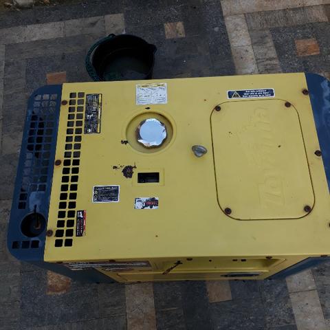 Gerador Diesel 6.5 Kva Toyama Usado - Foto 3