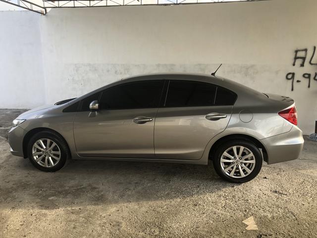Honda civic LXR 2.0 2014/2014 Aut com Multimídia + IPVA 2020 Quitado - Foto 3