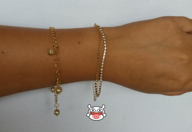 Pulseiras folheadas a ouro 18k - Foto 3